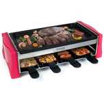 Grill Raclette dla 8 osób, grill stołowy, elektryczny, powłoka
