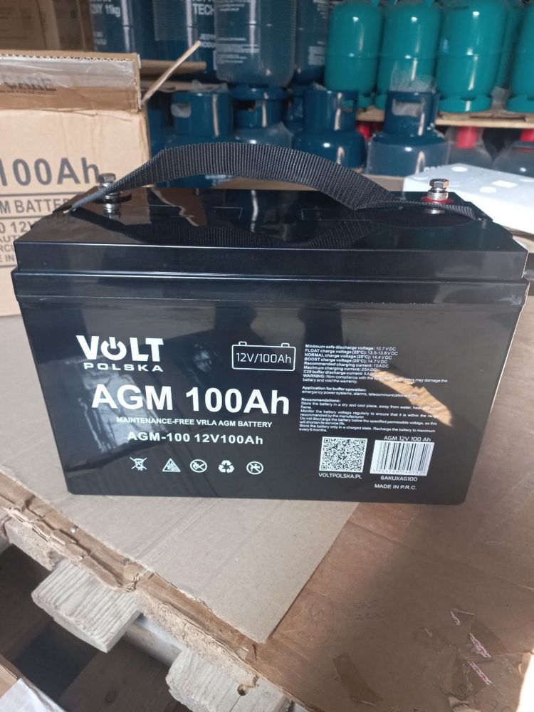 Акумулятор Volt Polska AGM 12V 100 Ah. Листопад 2024р