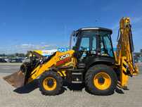 JCB 3CX Contractor  Koparko ładowarka, 1852 mtg , 3 łyżki+hydrauliczne szybkozłącze, widły
