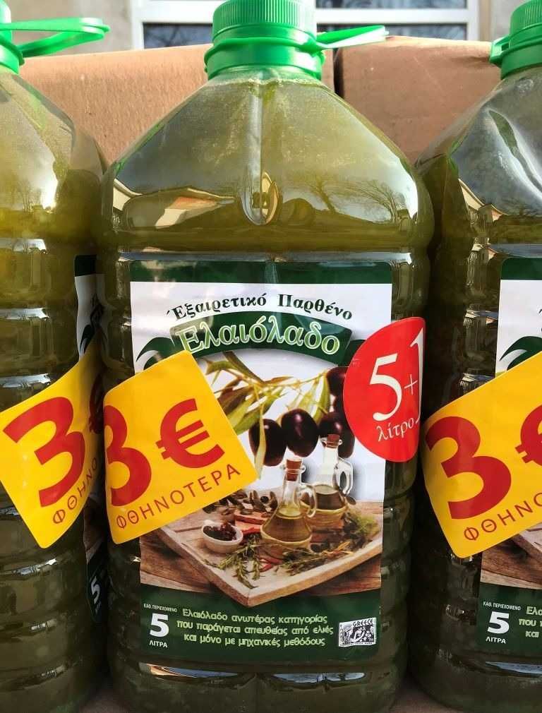 35€ 6л / Оливкова олія Греція поштучно і опт Греческое оливковое масло