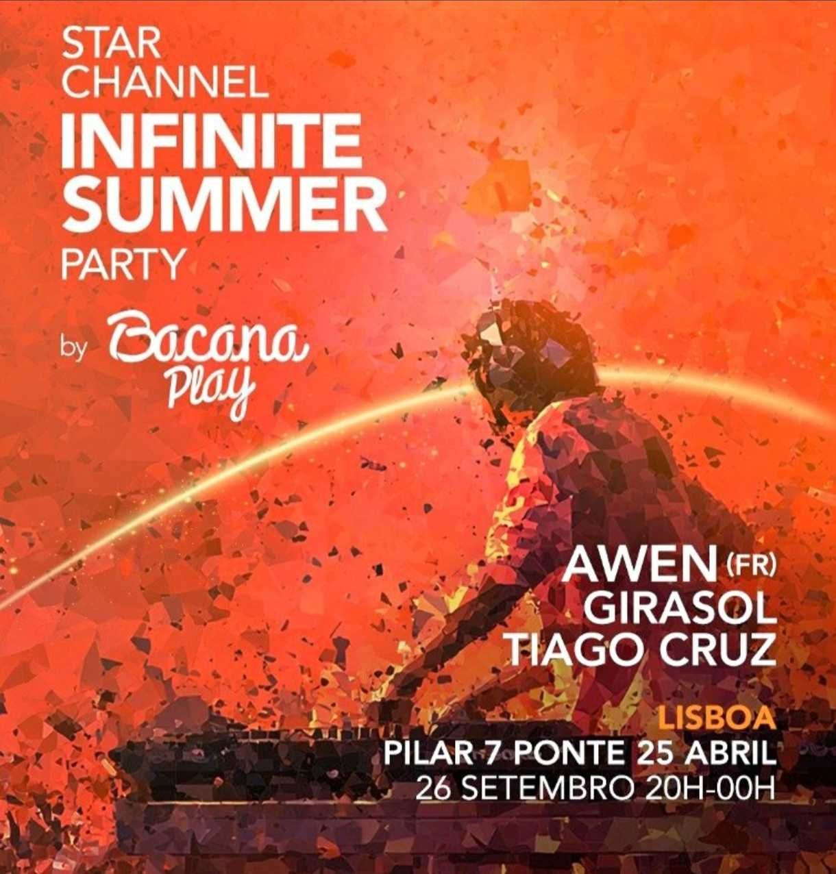 Bilhetes Star Channel Infinite Summer