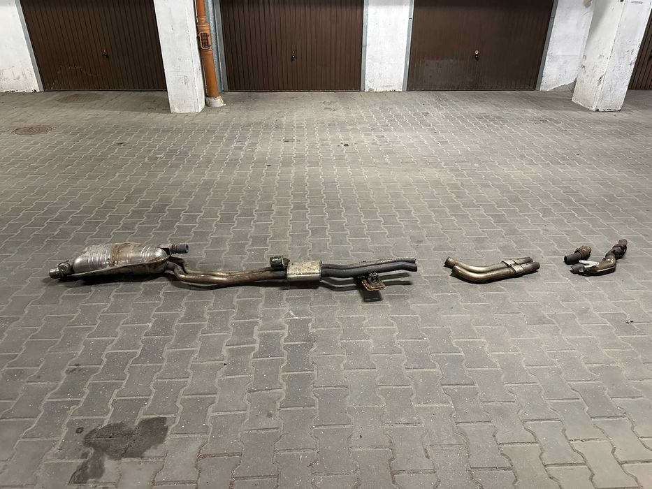 wydech bmw e46 330i przepustnica