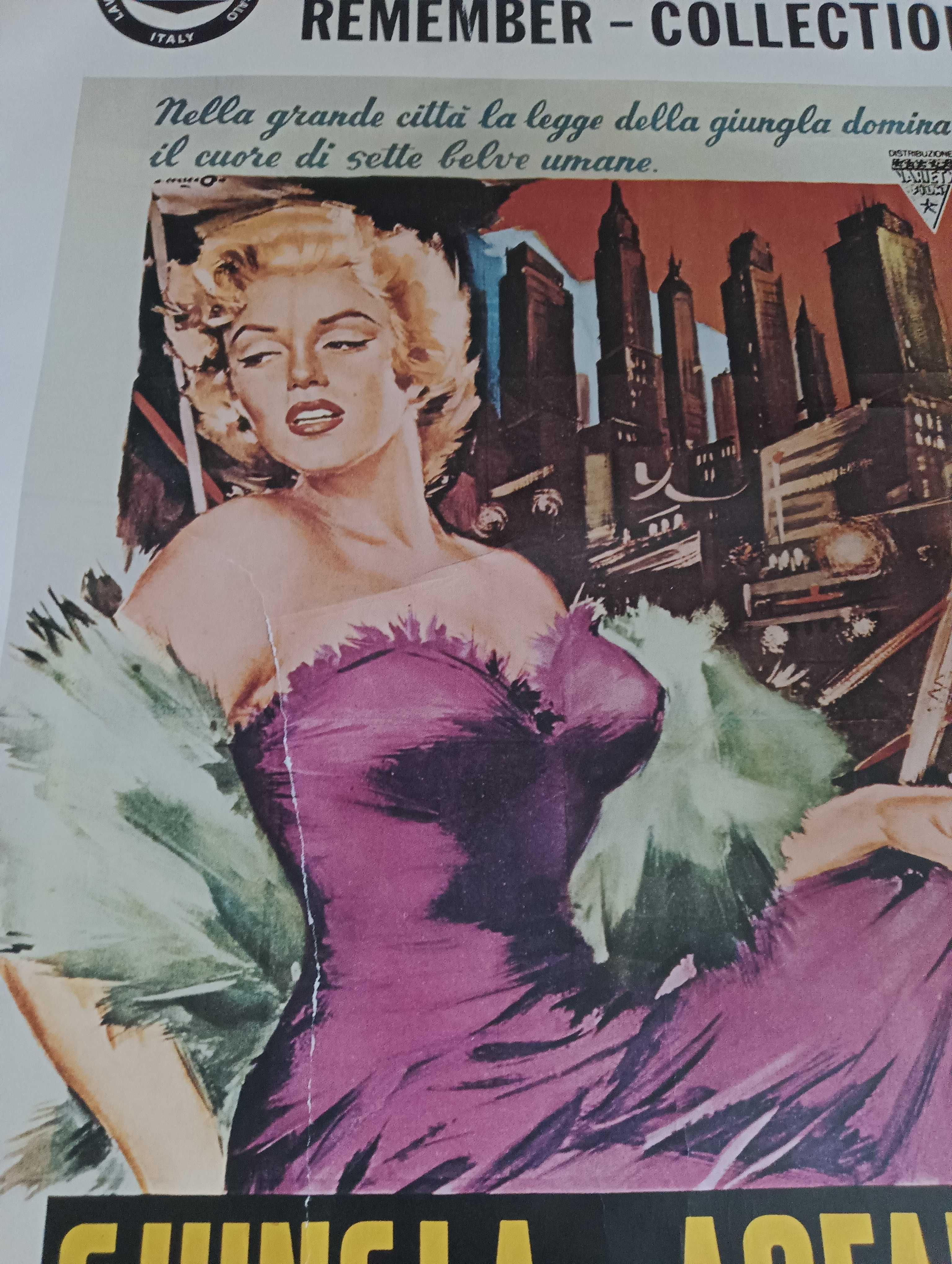 Plakat / litografia Marilyn Monroe Italy Hollywood Remember Do oprawy