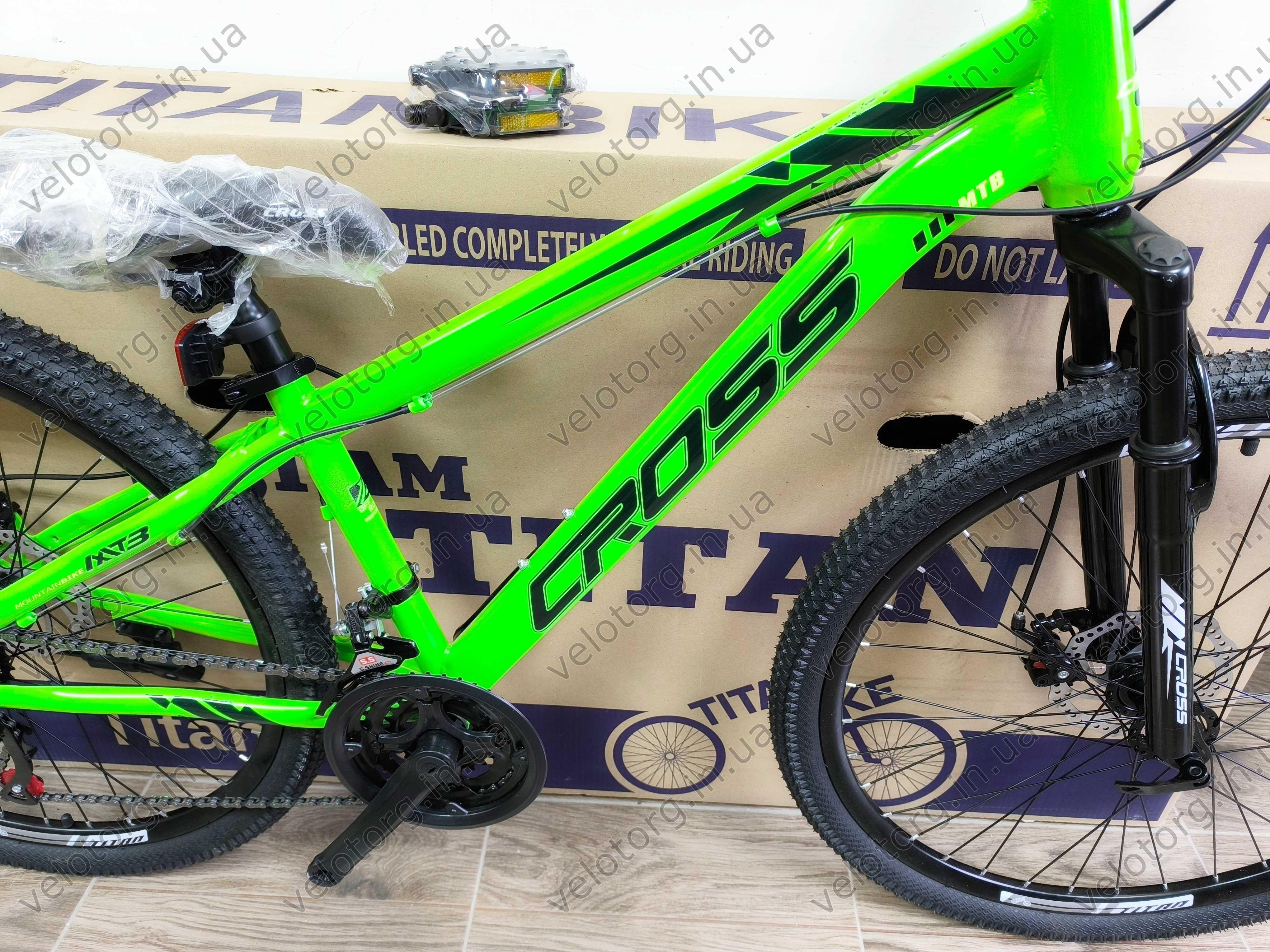 АКЦІЯ! Новий Підлітковий Велосипед CrossBike 26" Storm 2025 V2 Рама-13