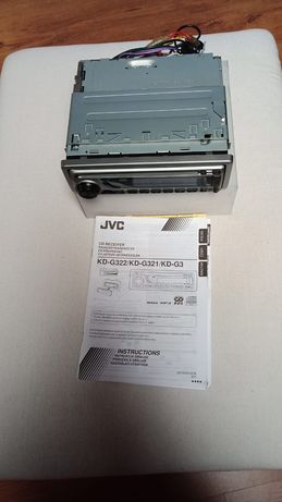 Radioodtwarzacz samochodowy CD firmy JVC