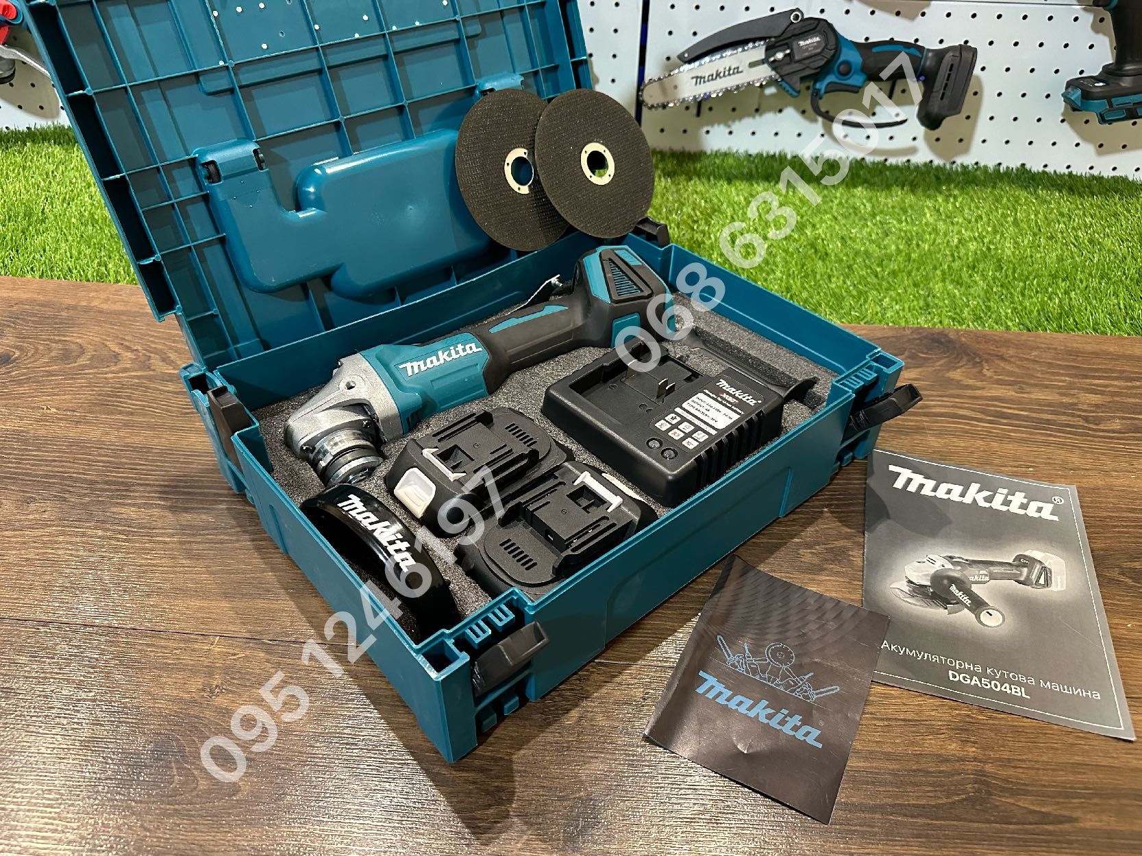 Болгарка акумуляторная Makita DGA504BL АКБ 36V 8Ah угловая шлифмашина