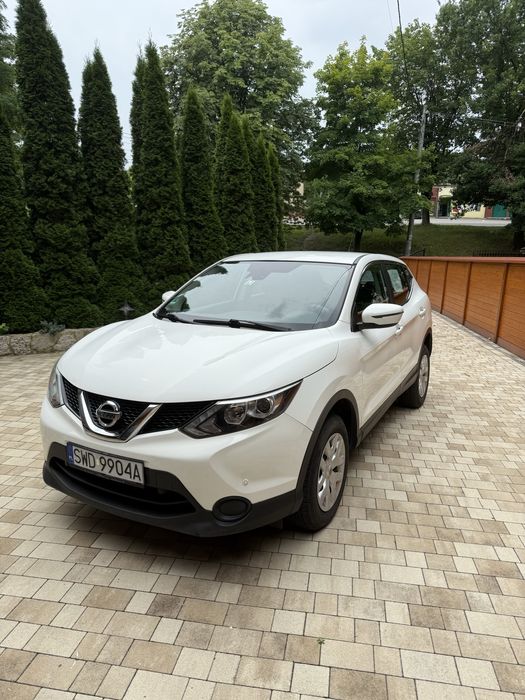 Nissan Qashqai 1.5 dCi 2016r, biały, Android, radar, czujniki, zadbany