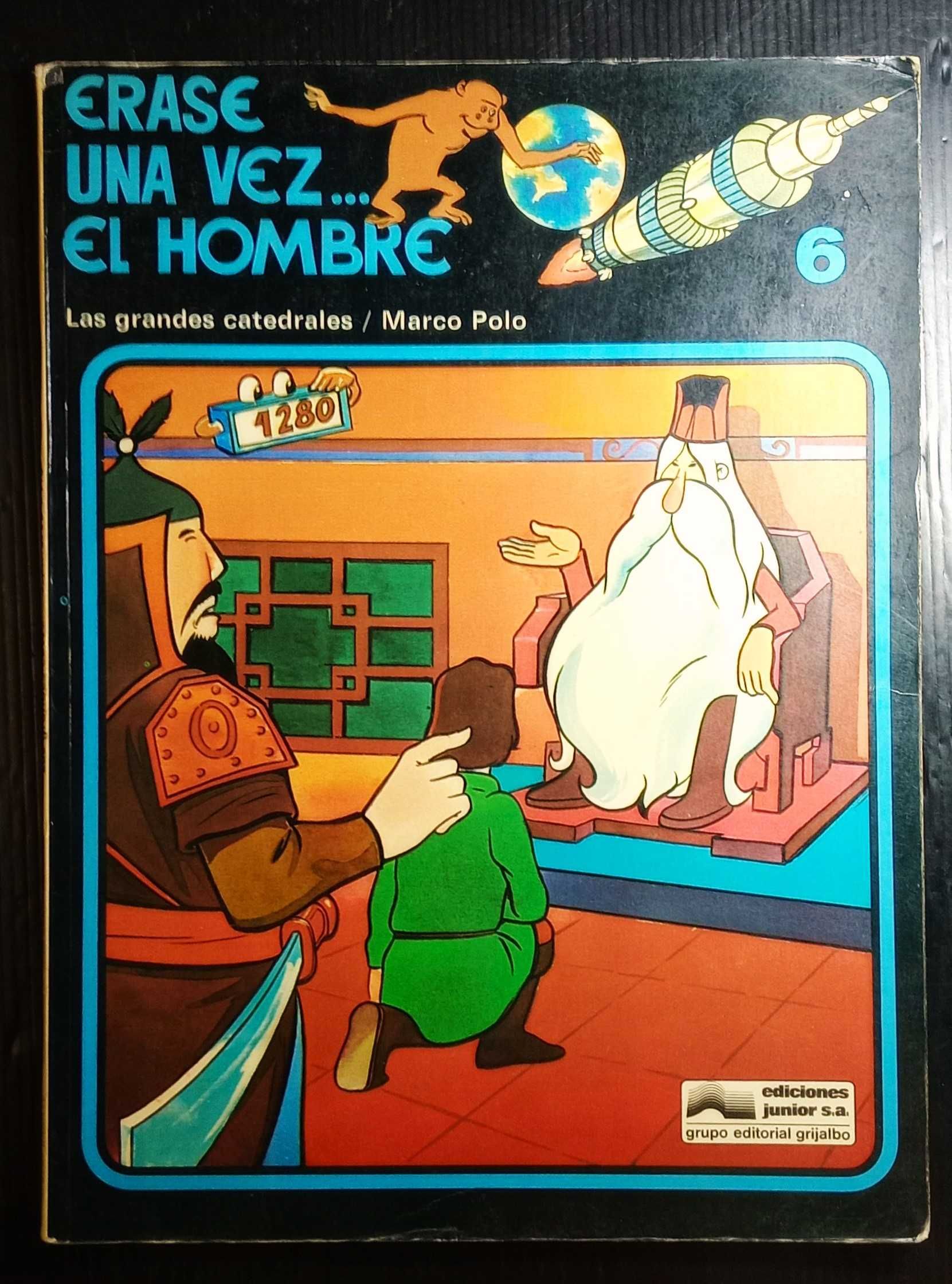 Livro BD Erase una vez... el hombre