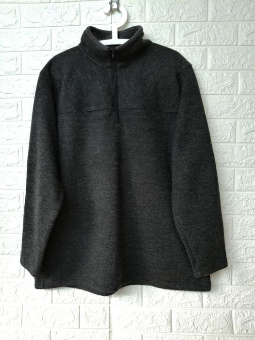 Кофта флисовая с шерстью  /треккинг/ZIP с воротом на молнии Peter Stor