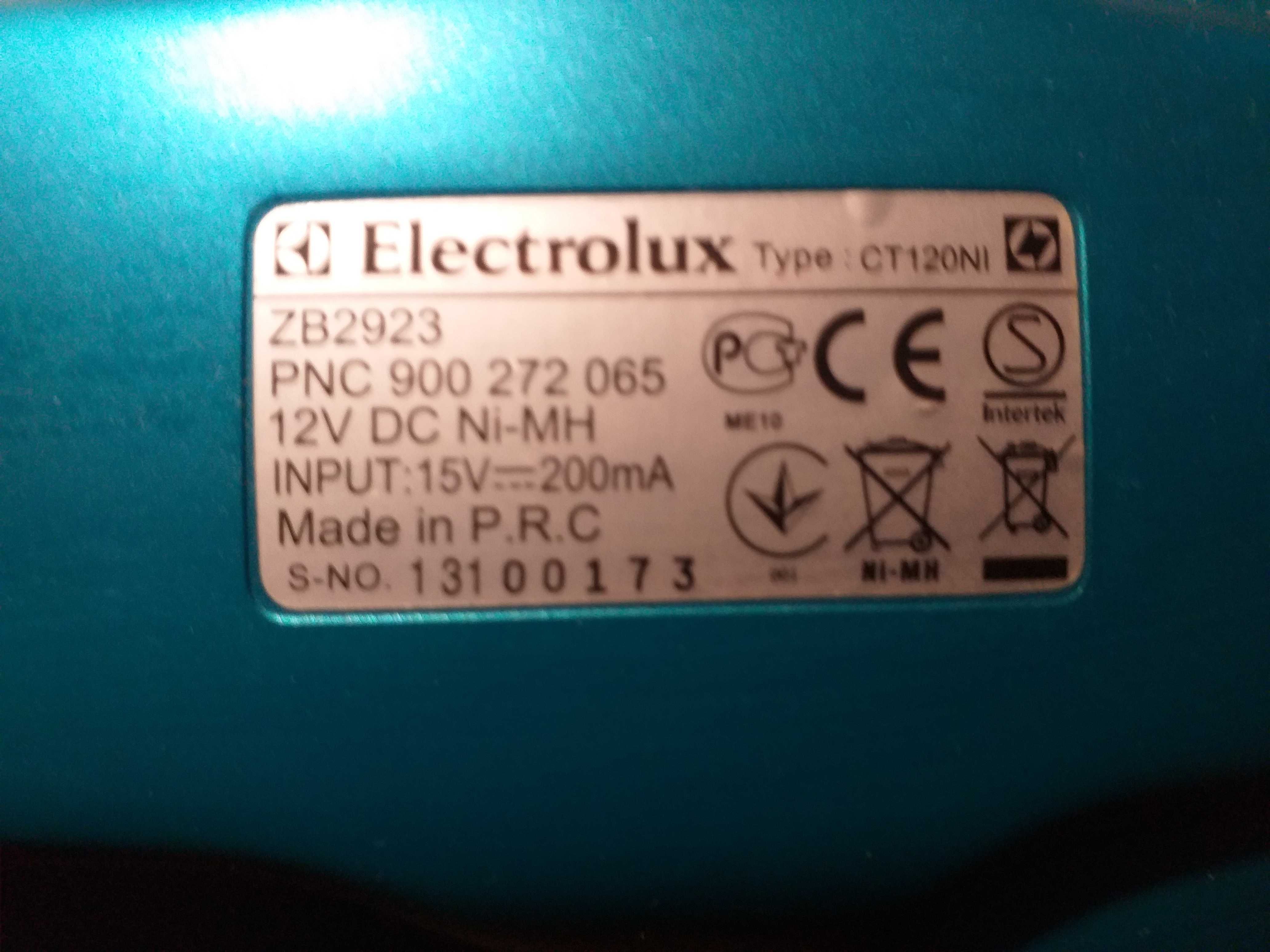Bezprzewodowy odkurzacz  Electrolux - uszkodzony...