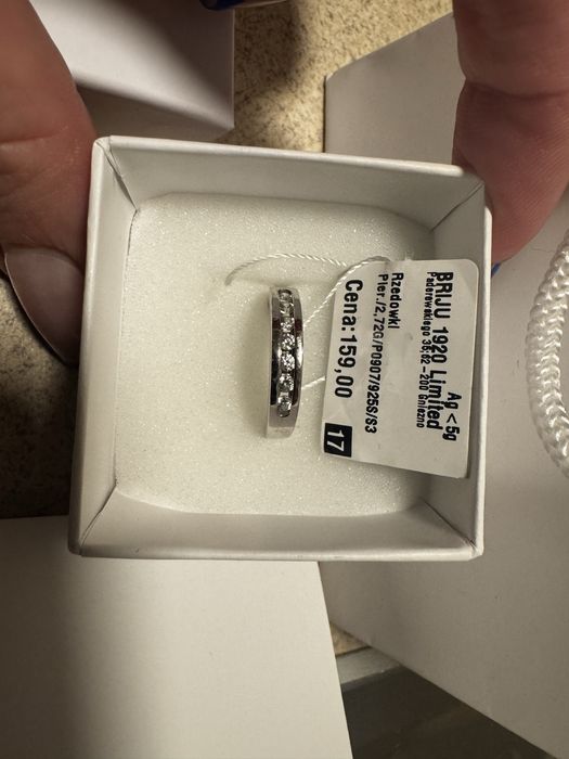 Pierścionek Briju nowy