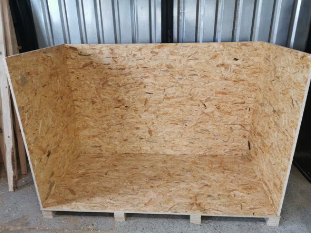 Opakowania drewniane transportowe skrzynie eksportowe 190x90x120 OSB