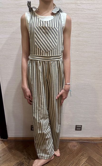 Strój do modernu_body i ogrodniczki 158 cm