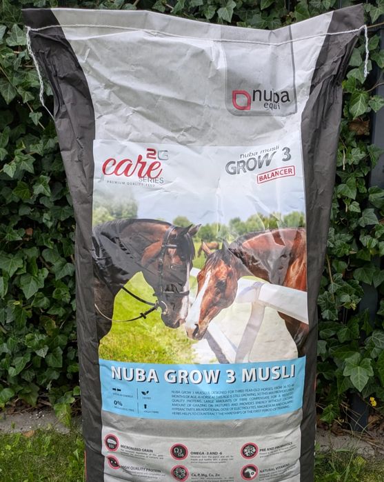 Nuba grow 3 balancer pasza dla młodych koni