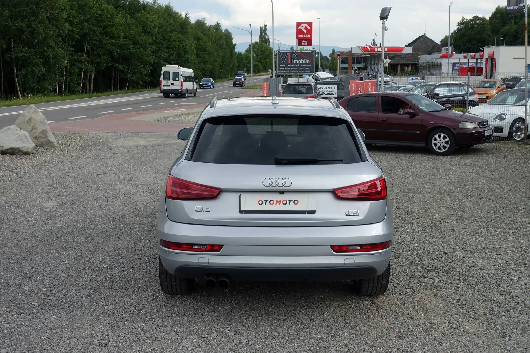 Audi Q3 2.0TFSI 200KM Quattro 4x4 S-Tronic Skóra Ksenon Szyberdach Stan BDB