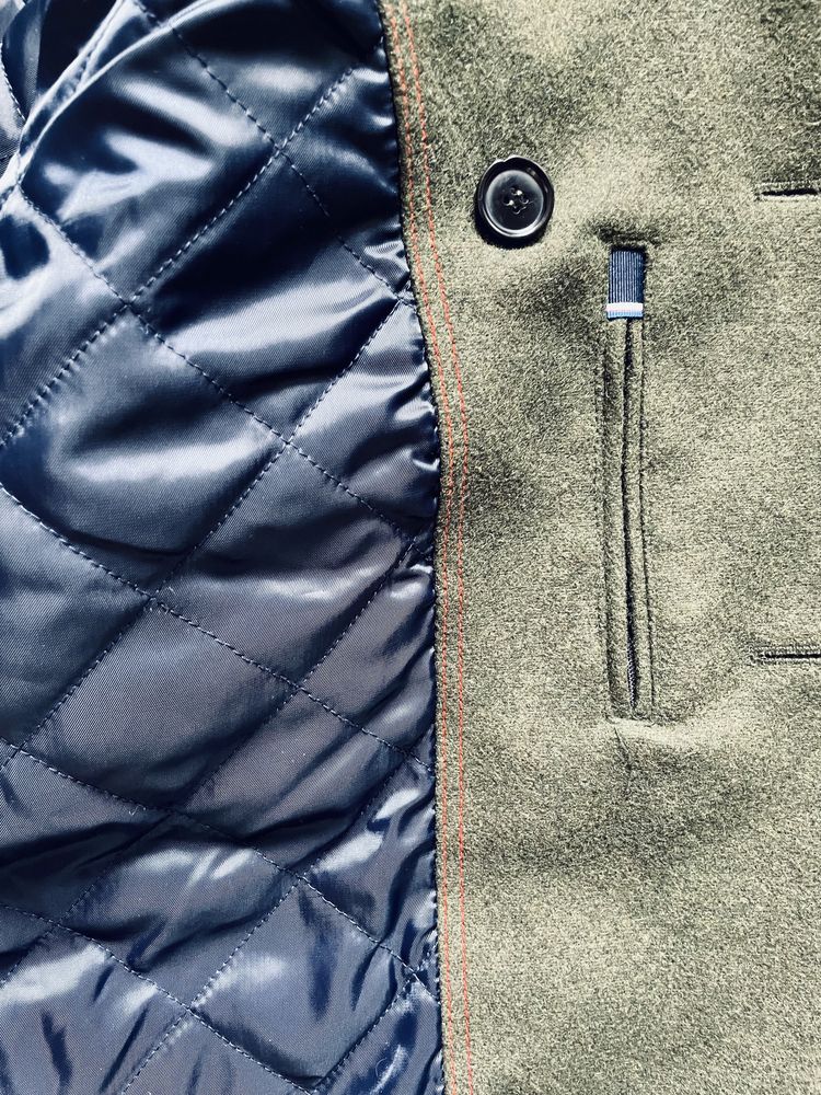Tommy Hilfiger wełniany płaszcz/bosmanka