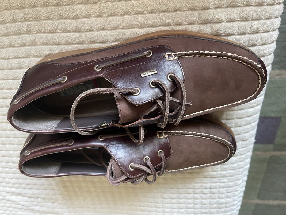 Черевики туфлі мокасини чоловічі шкіряні Ara Relax gore-tex 46 розмір