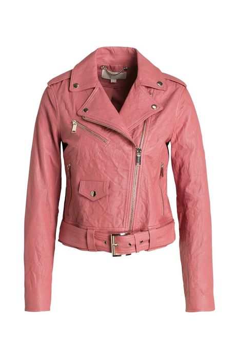 Kurtka damska ramoneska skórzana skóra Michael Kors MK S MH82HYG2A3