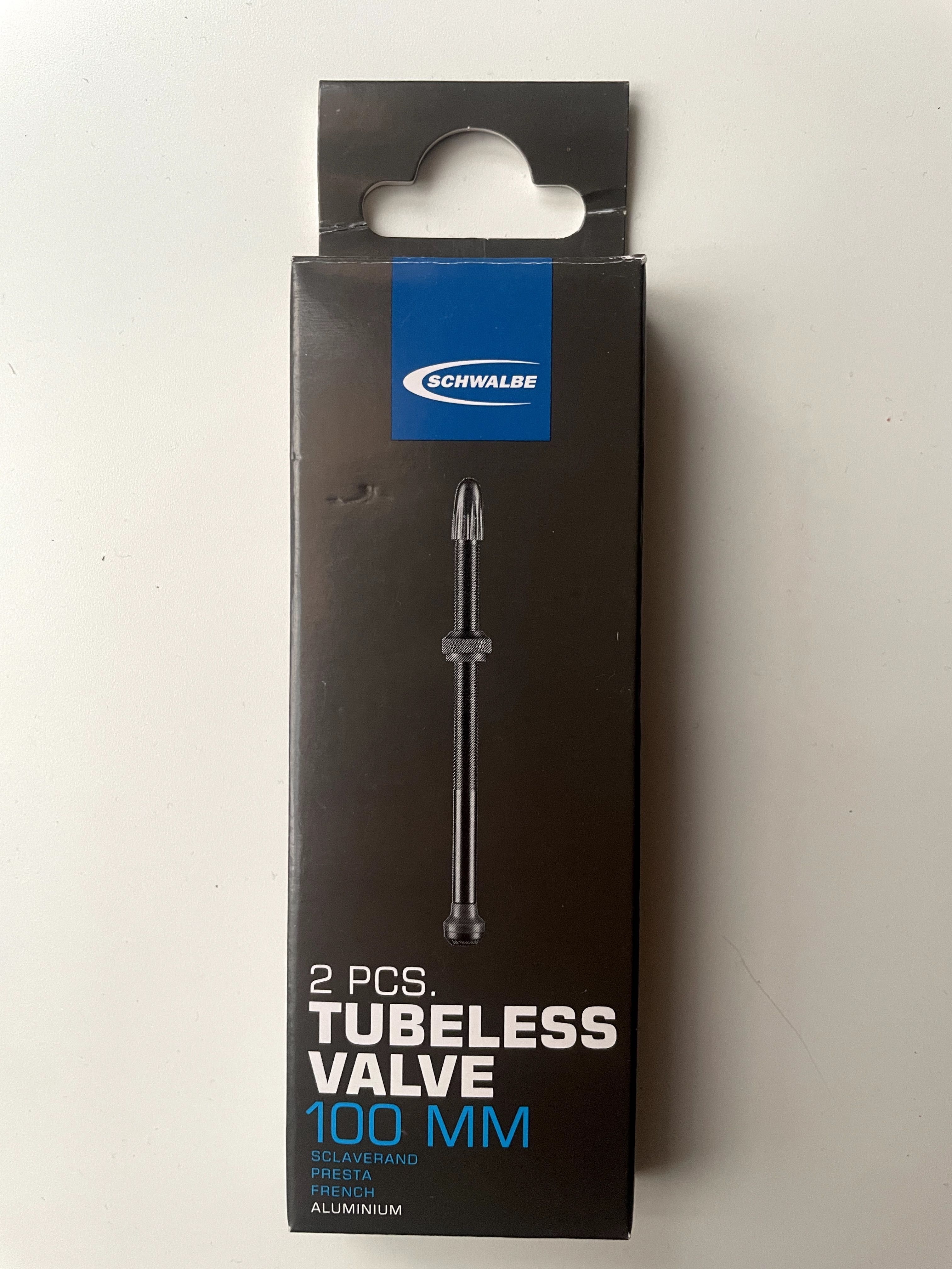 Wentyle tubless Schwalbe 100mm komplet