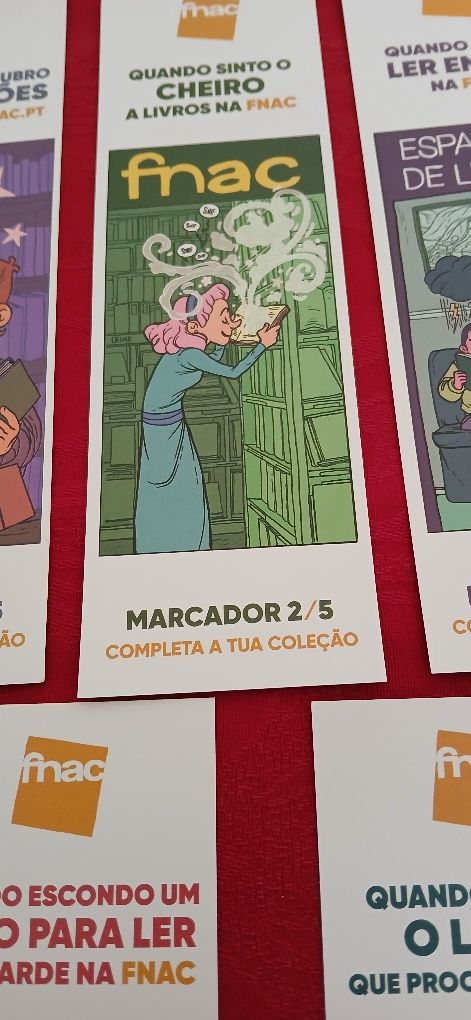 Marcadores de livros, Fnac