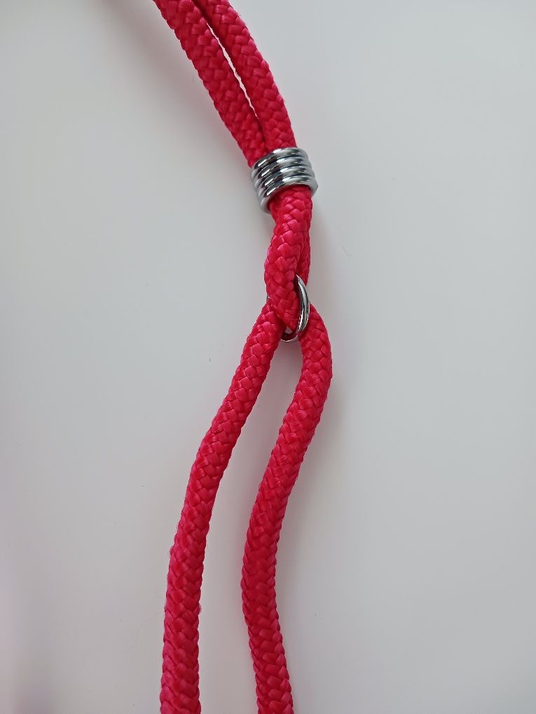 Smycz ringowa 150 cm dławik