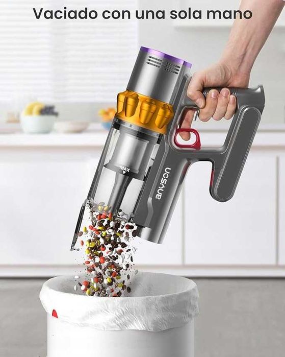 Bezprzewodowy Odkurzacz 550w 1,6L Dotykowy LED Filtr HEPA Anyson