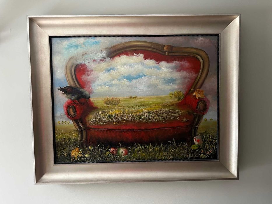 obraz Barbara Stępniewska Patzer, Podwójny Pejzaż