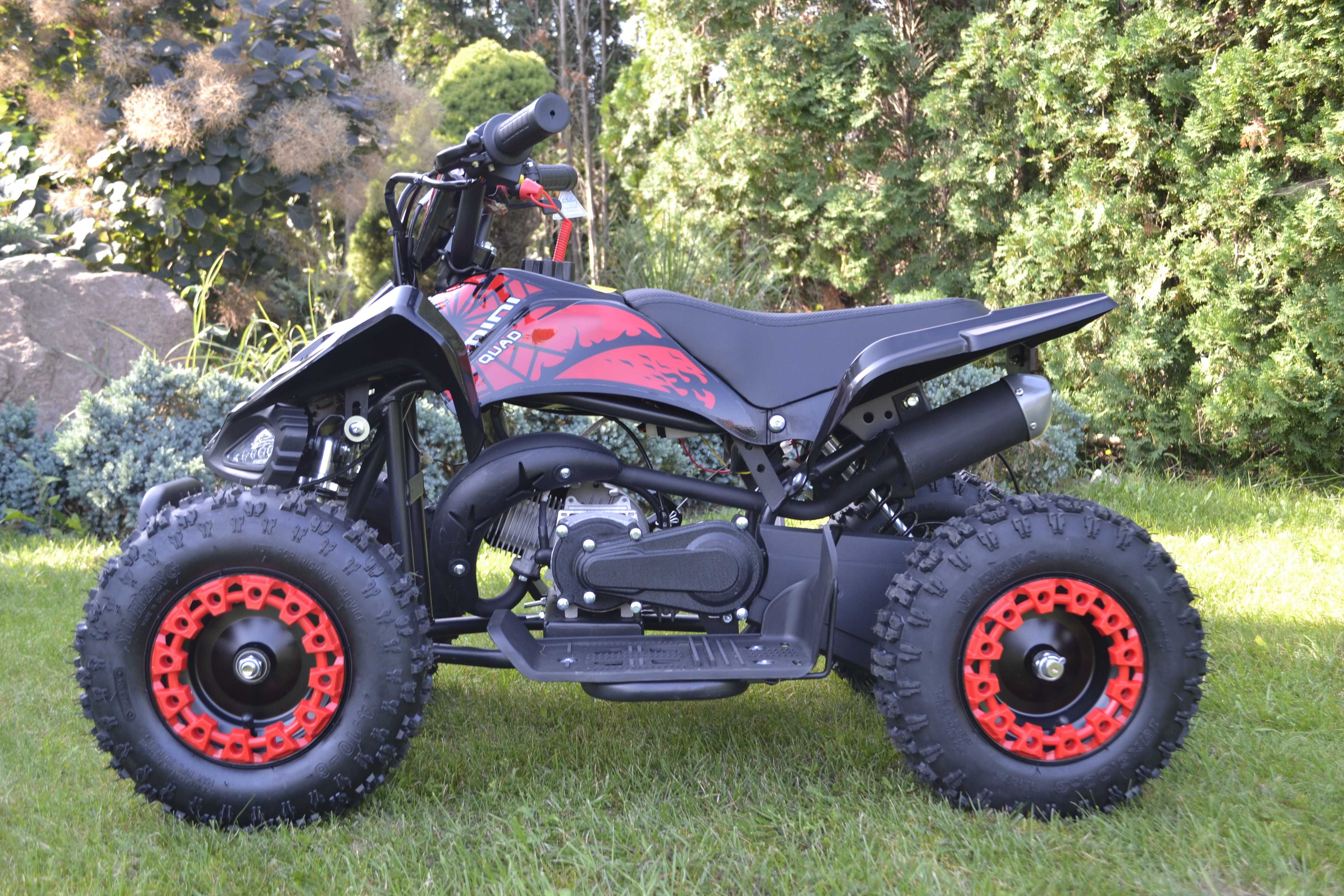 MINI QUAD HUMMER 50CC Spalinowy Rozrusznik Światła Wysyłka