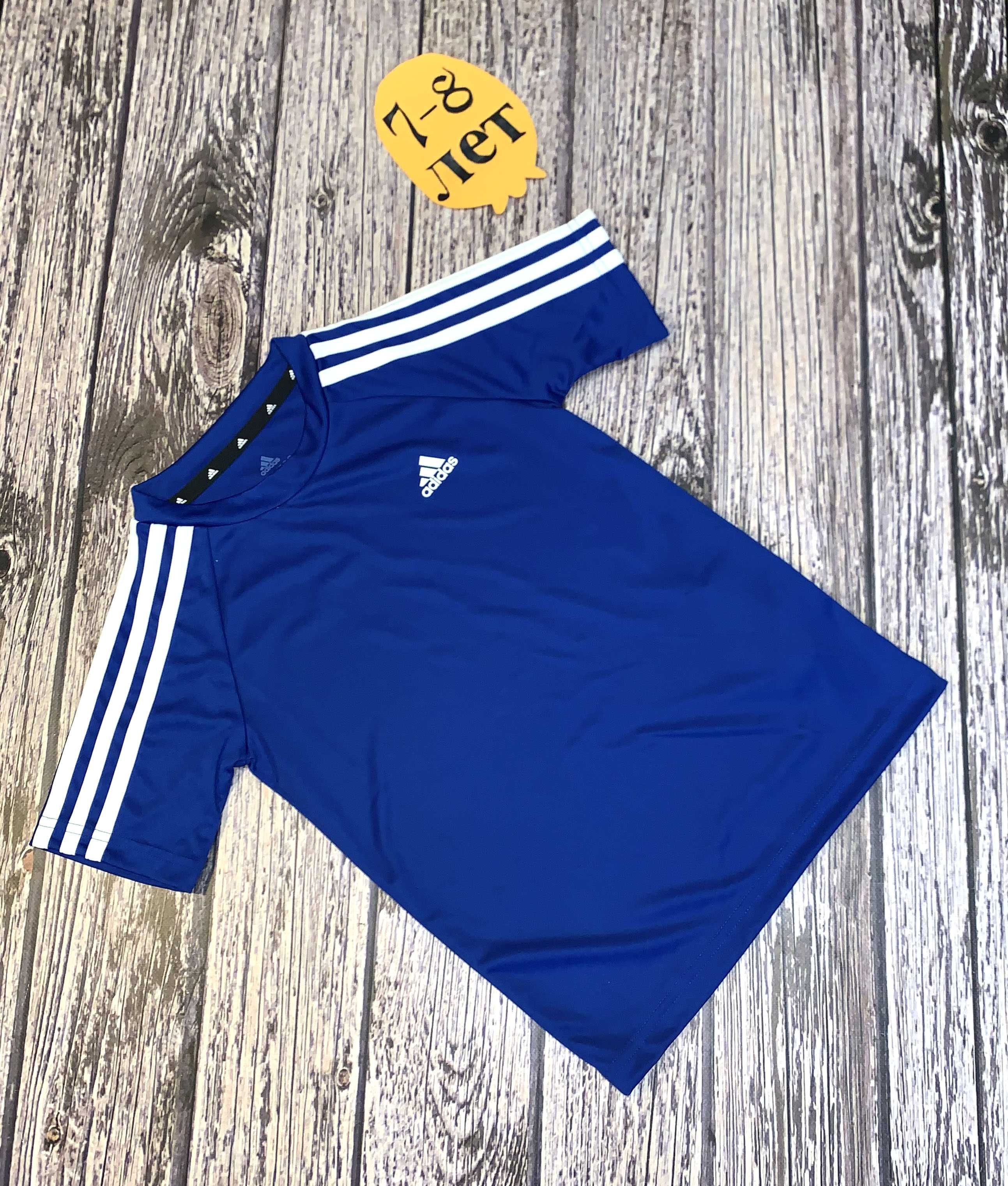 Футболка Adidas для мальчика 7-8 лет, 122-128 см