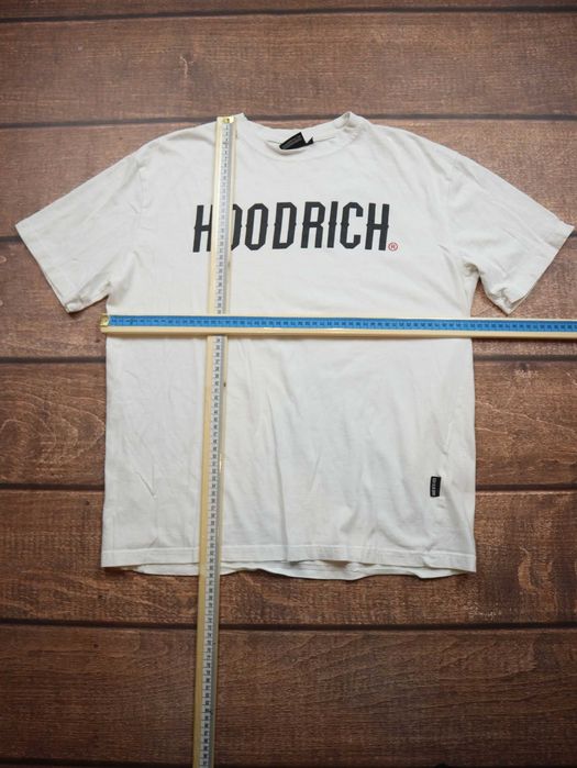 Hoodrich White Tee tshirt black logo biała koszulka z krótkim rękawem