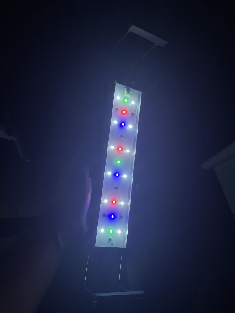 Luz portatil para aquario