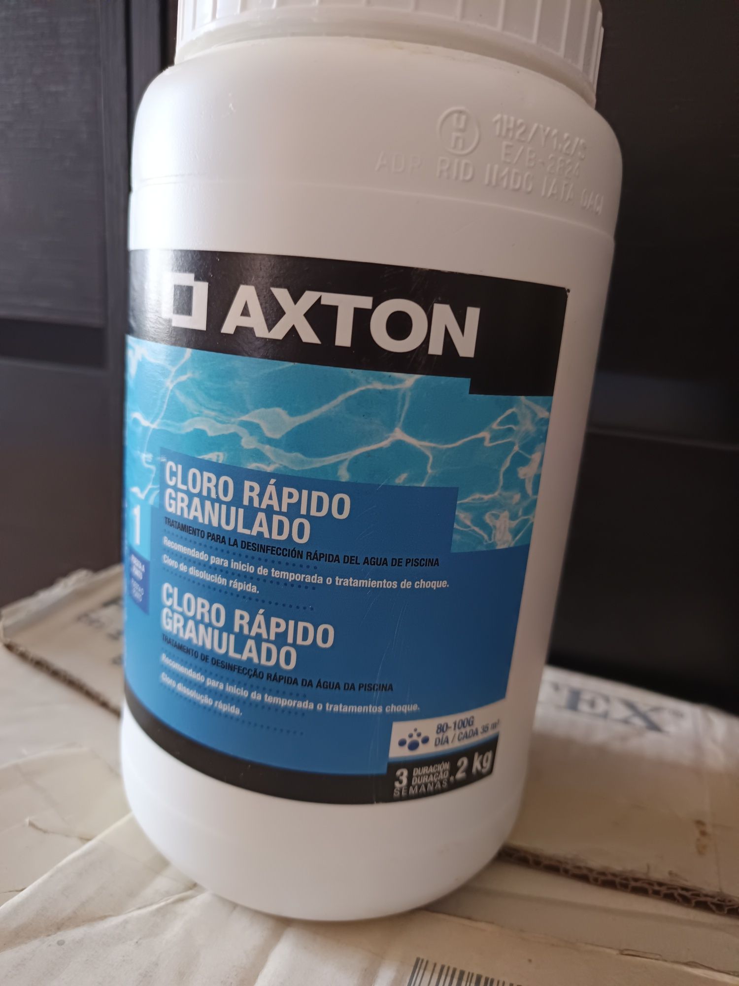 Piscina de crianças+ cloro