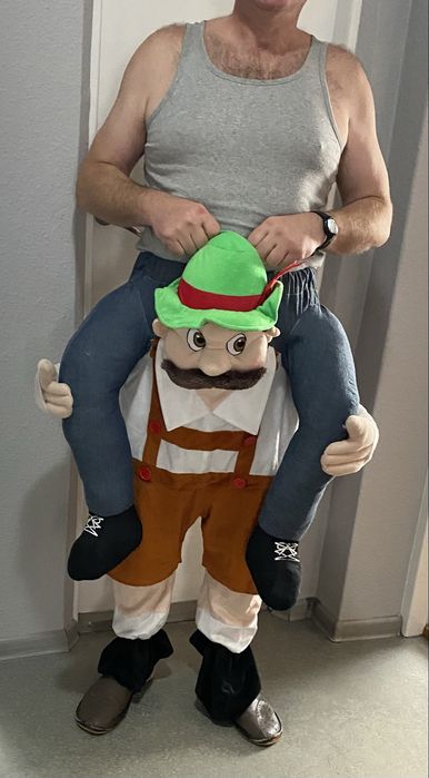 Śmieszny stroj bawarski”na barana”unisex