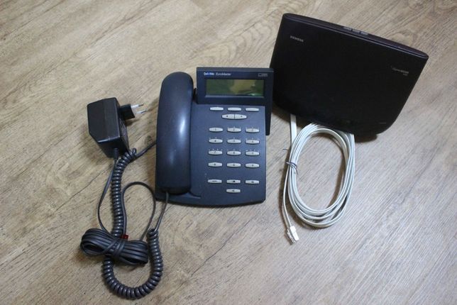 Central Gigaset SX205 ISDN + Telefone DeTeWe