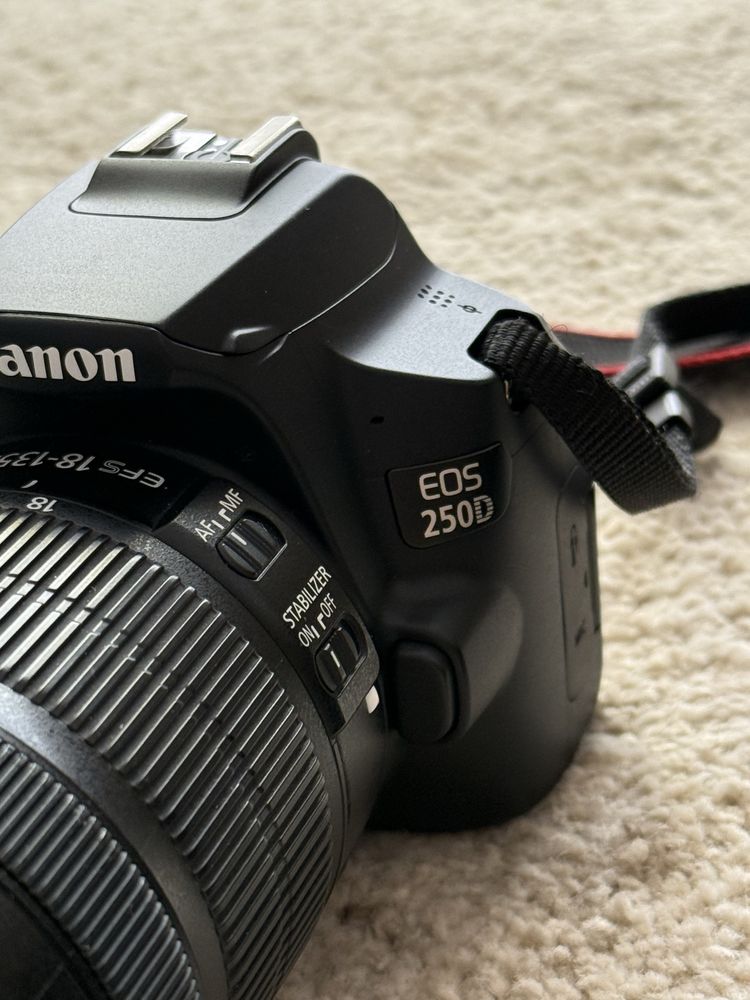 Canon 250d kit lentes