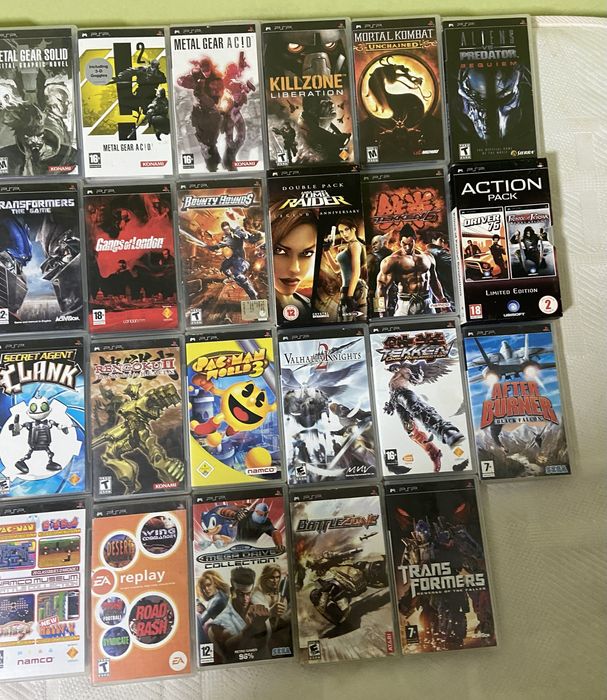 PSP. Ігри Playstation Portable