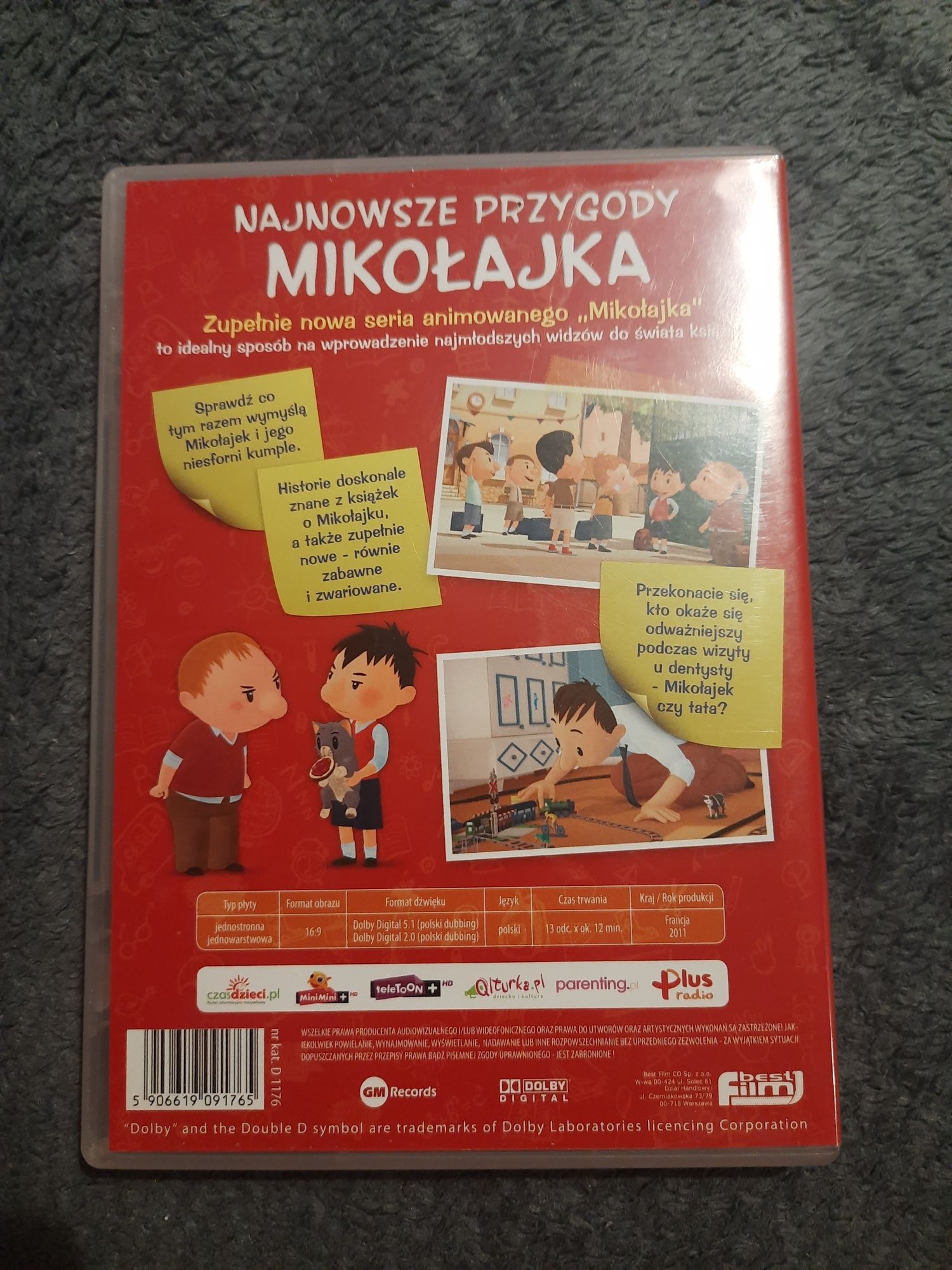 Najnowsze przygody Mikołajka na DVD dla dzieci cz. 1
