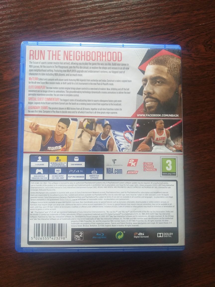 Gra NBA 2K18 PS4
