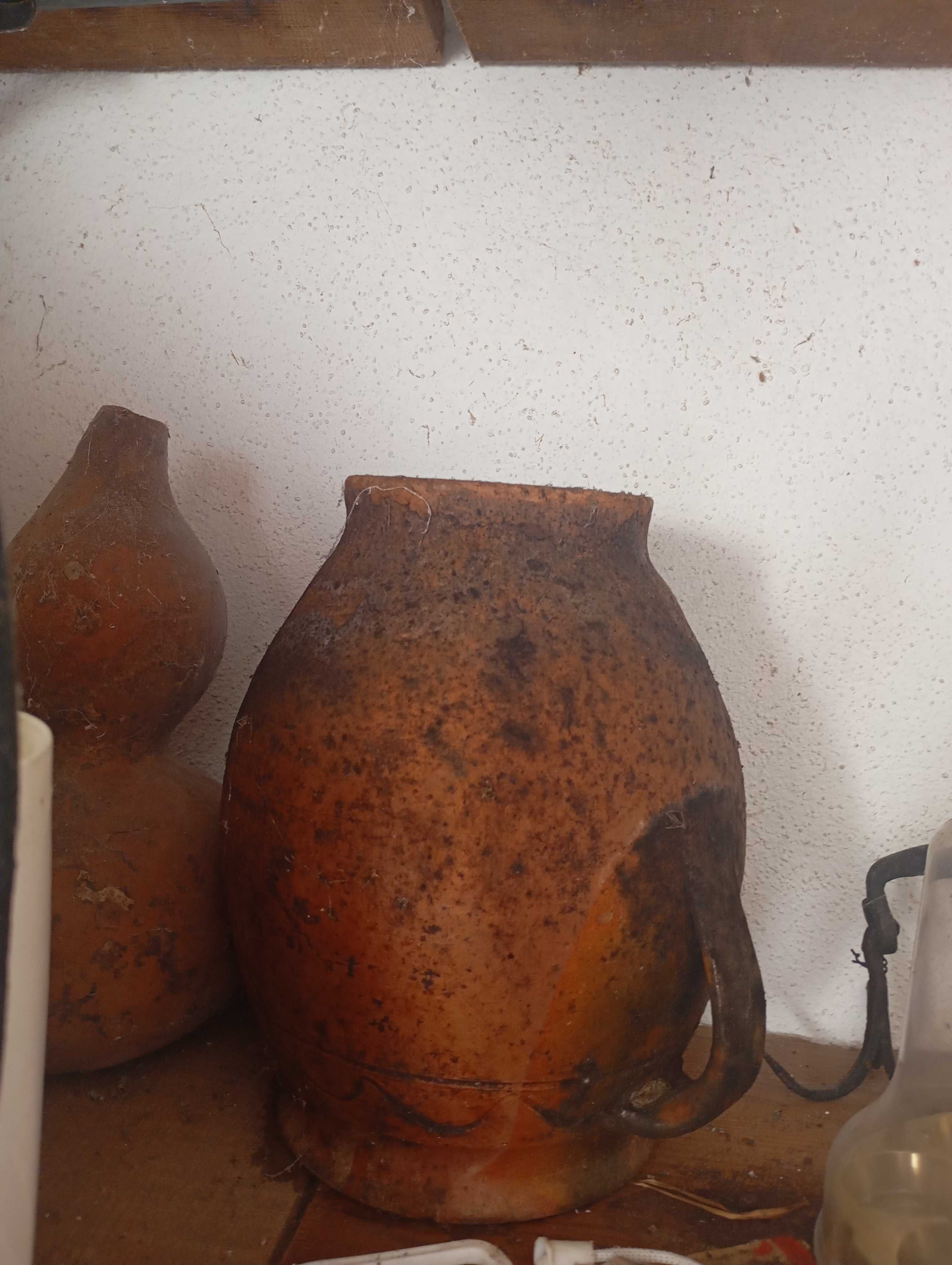 Potes e vasos barro panelão de ferro