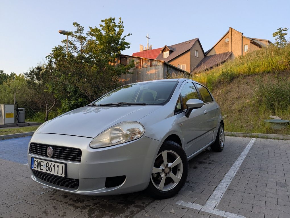 Fiat Grande Punto 1.4 8V 77 KM + LPG 2007 r. Klima OC 01/2026