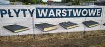 Płyta warstwowa dachowa 40mm I gatunek dostępna od ręki. PROMOCJA !