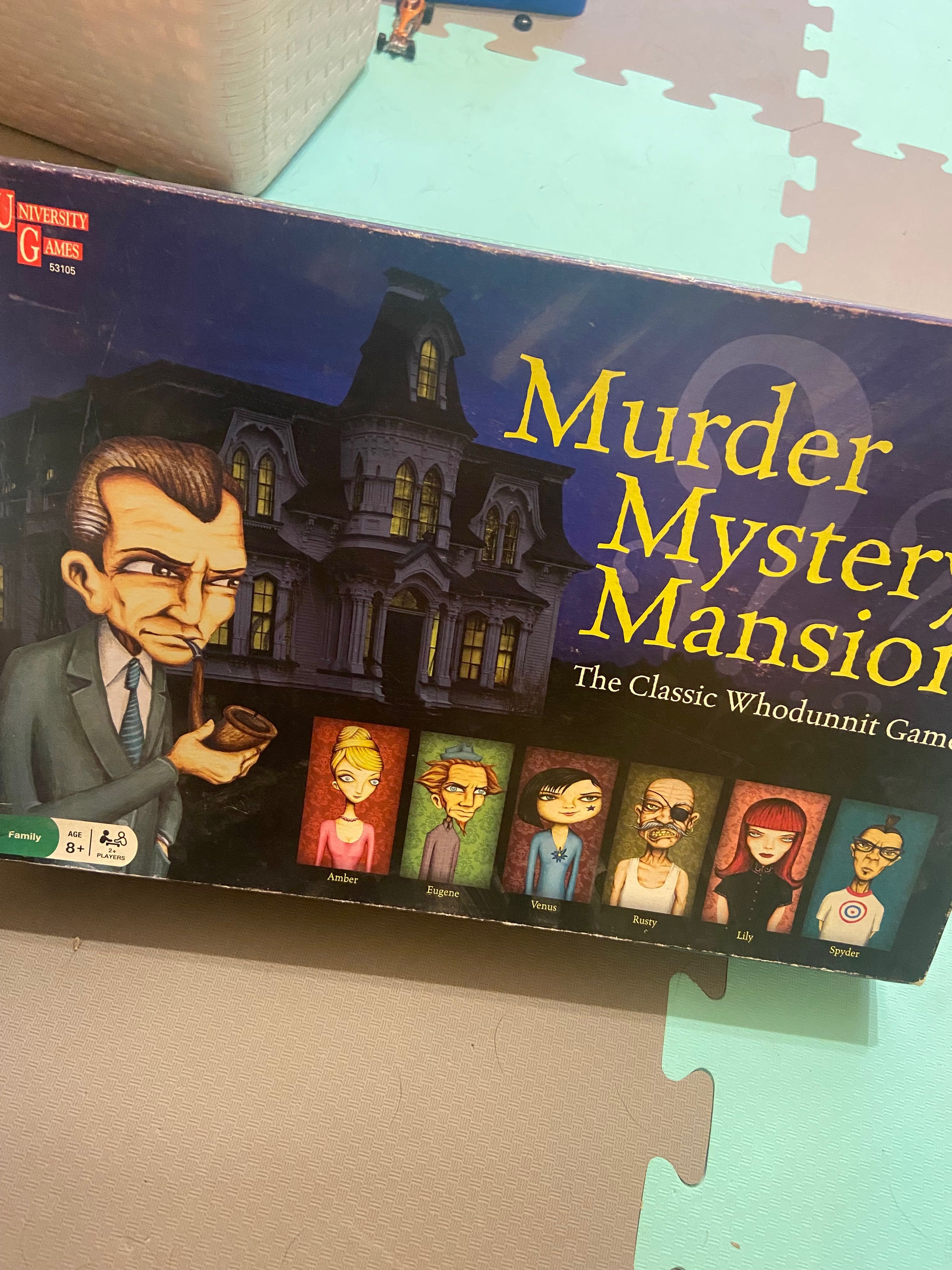 Настільна гра murder mystery