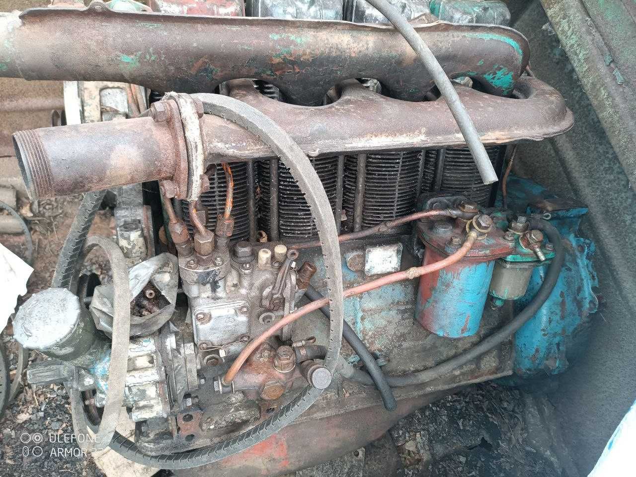 Двигун Д 144 (Т-40) двигун повітряного охолодження.