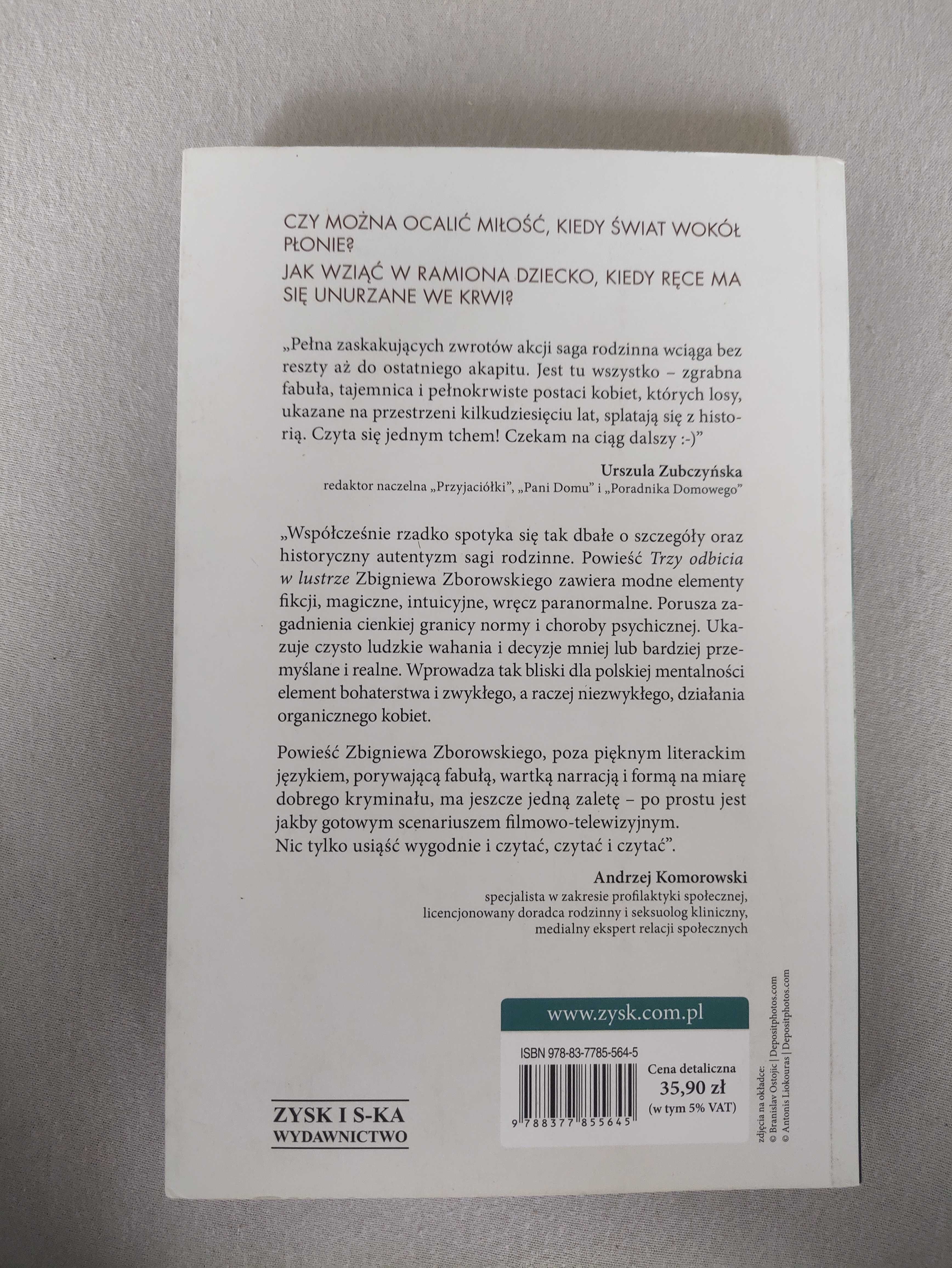 Trzy Odbicia w Lustrze - Zbigniew Zborowski - Tom 1