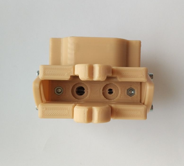 Кондуктор / шаблон меблевий під шкант, конфірмат ДСП 16 або 18мм.