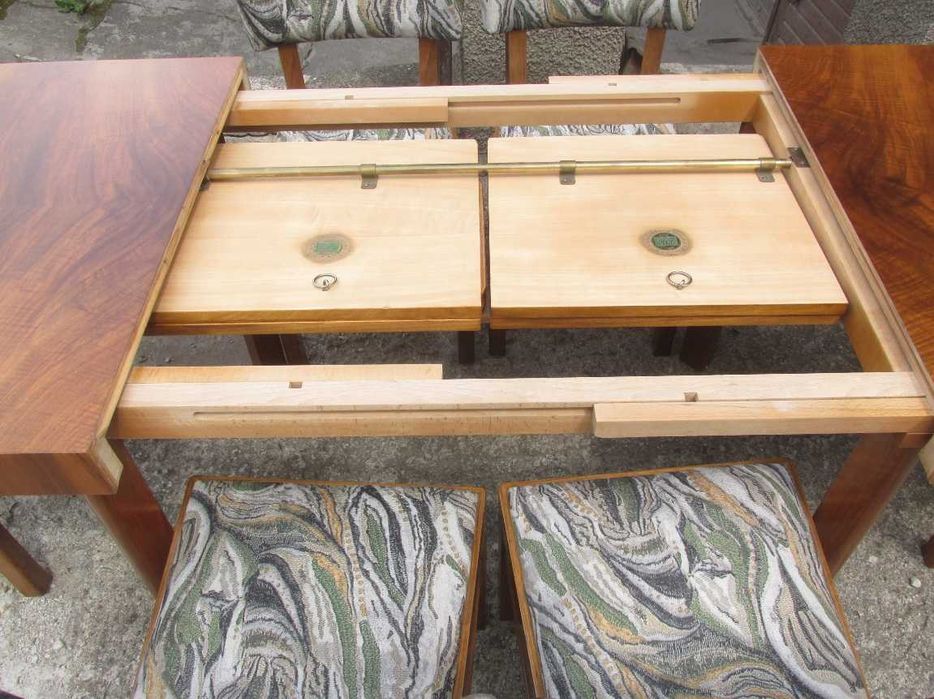 Stół Art Deco 1930 FiTiWi Tisch Kurt Winkler 125-215 cm