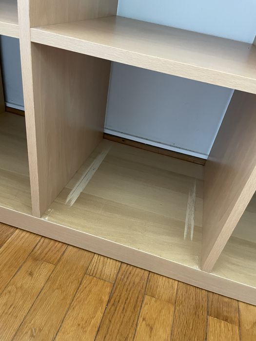 Estante IKEA Kallax - cor carvalho