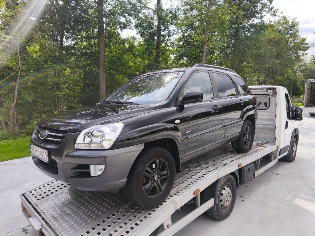 Kia sportage/2007 rok/2.0+LPG/hak/4x4