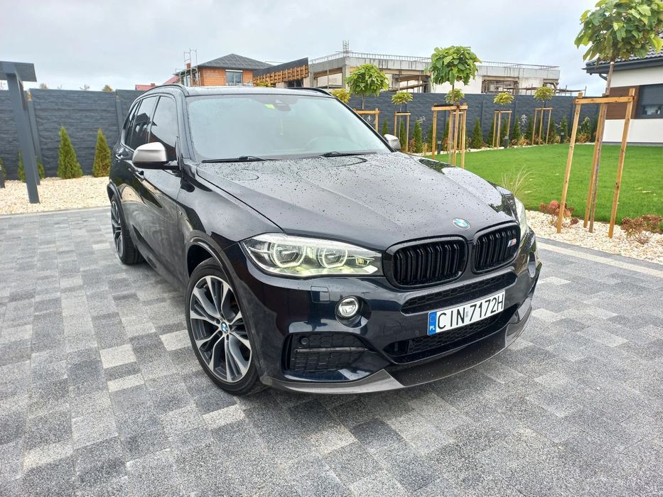 BMW X5 M 50D Panorama Alcantara Hak Head up Ambiente Bezwypadkowy Oryg. Lakier