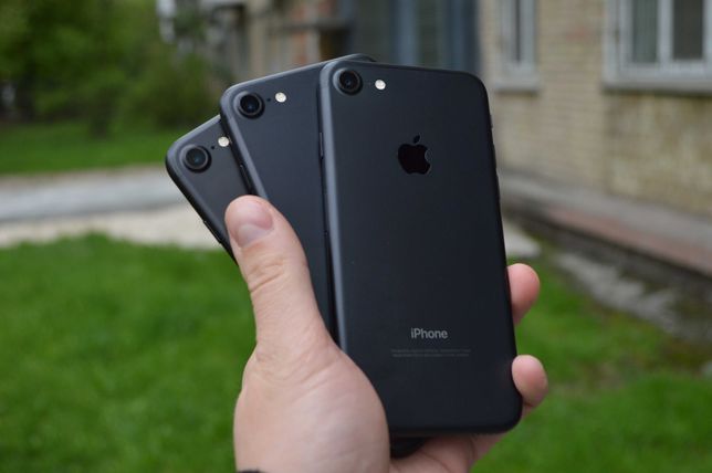 iPhone 7 32/128/256 GB Neverlock Matte Black Оригинал Б/У айфон 7
